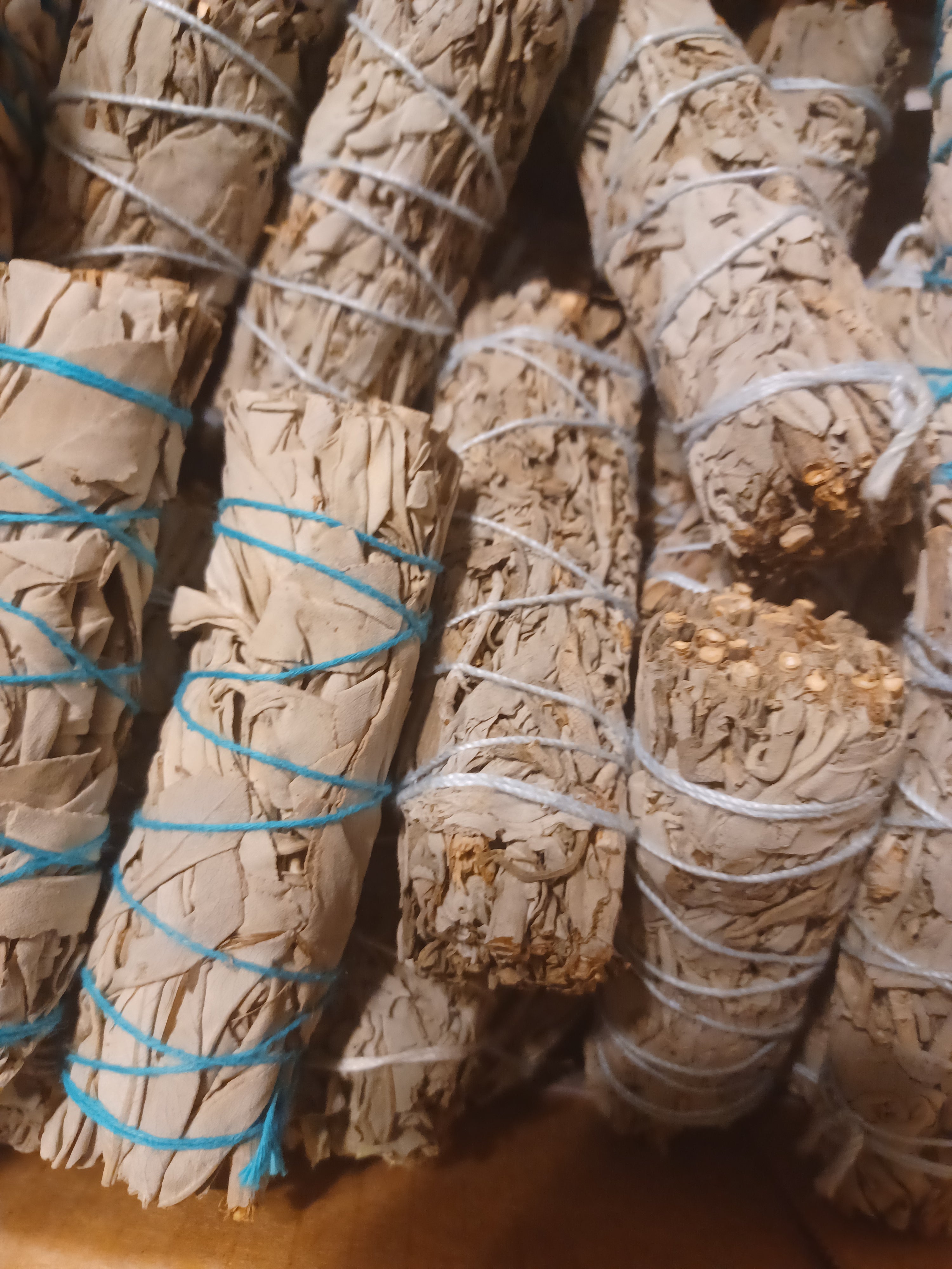 Sage aromatherapy ritual