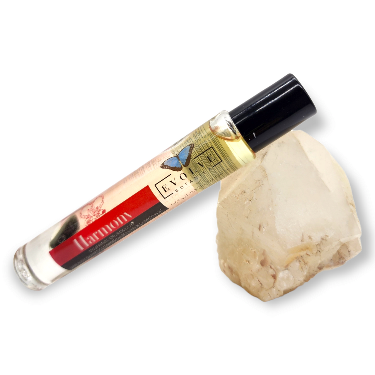 Essential oil and healing Crystal roll-on bundle