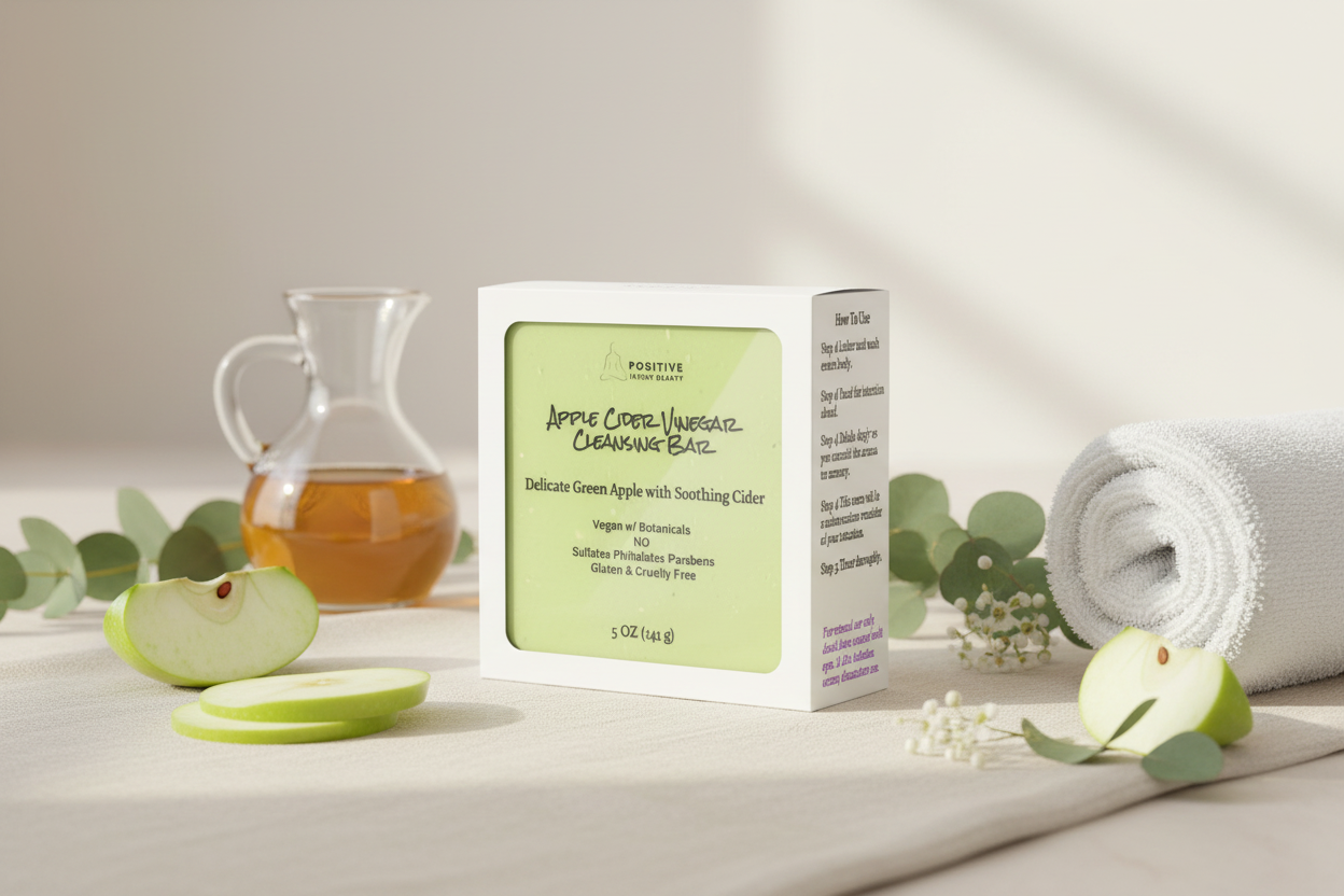 Detoxing Apple Cider Vinegar Cleansing Bar