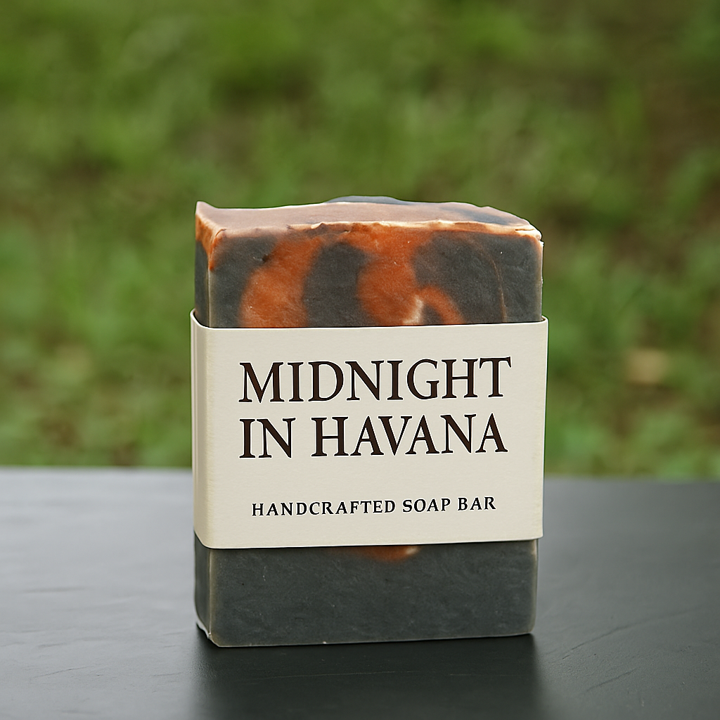 Midnight in Havana Natural & Cruelty Free Soap Bar 4.5 oz