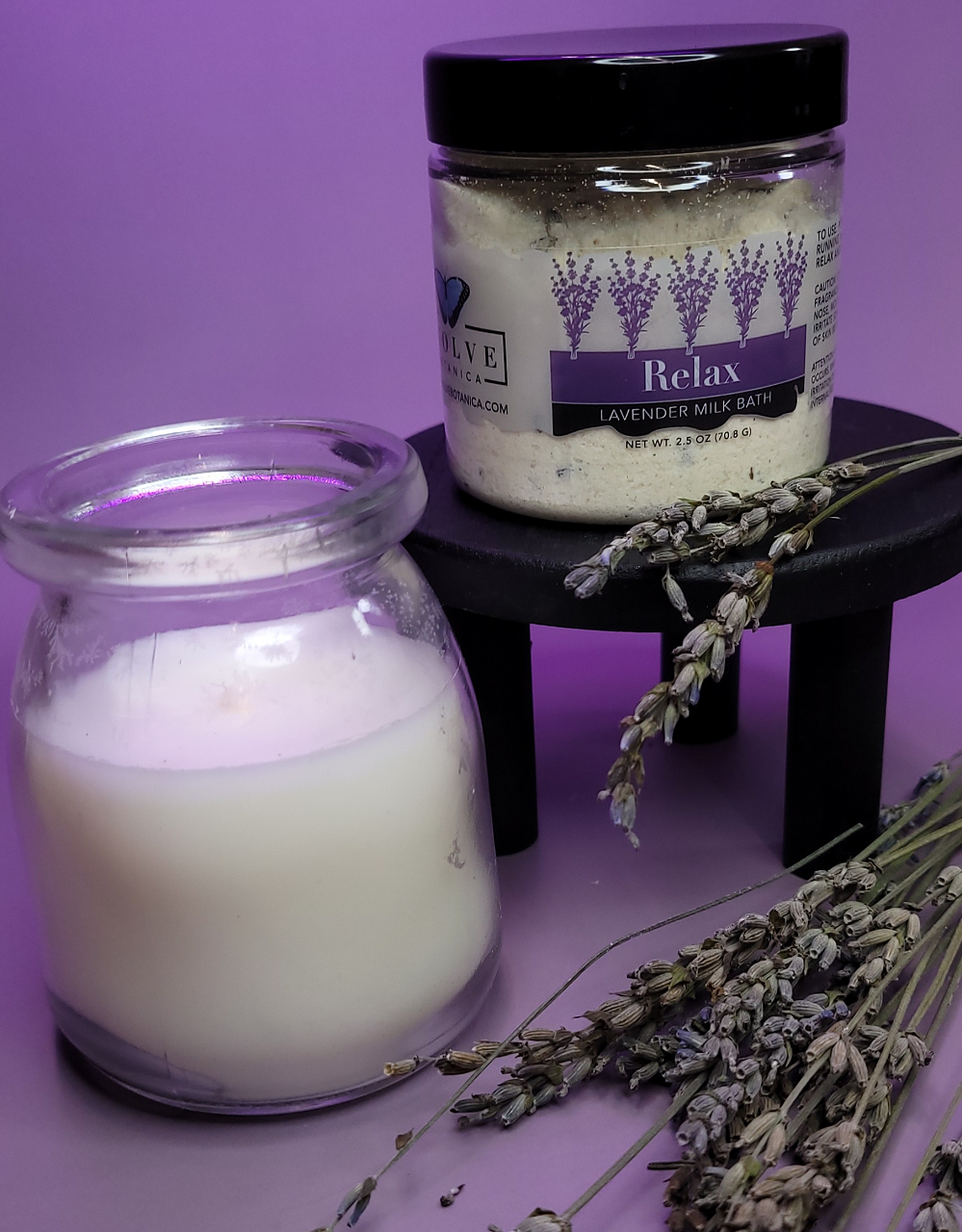 Milk Bath - Relax (Lavender) - Mini-2