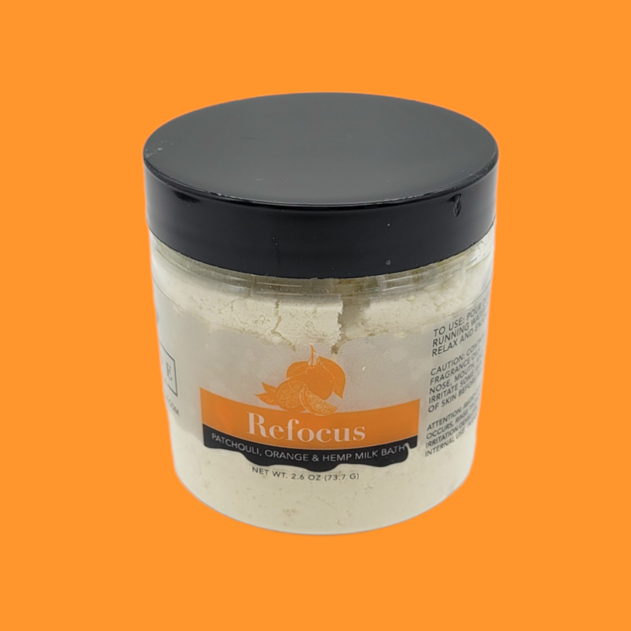 Milk Bath - Refocus (Patchouli, Orange, & Hempseed Oil) Mini-1