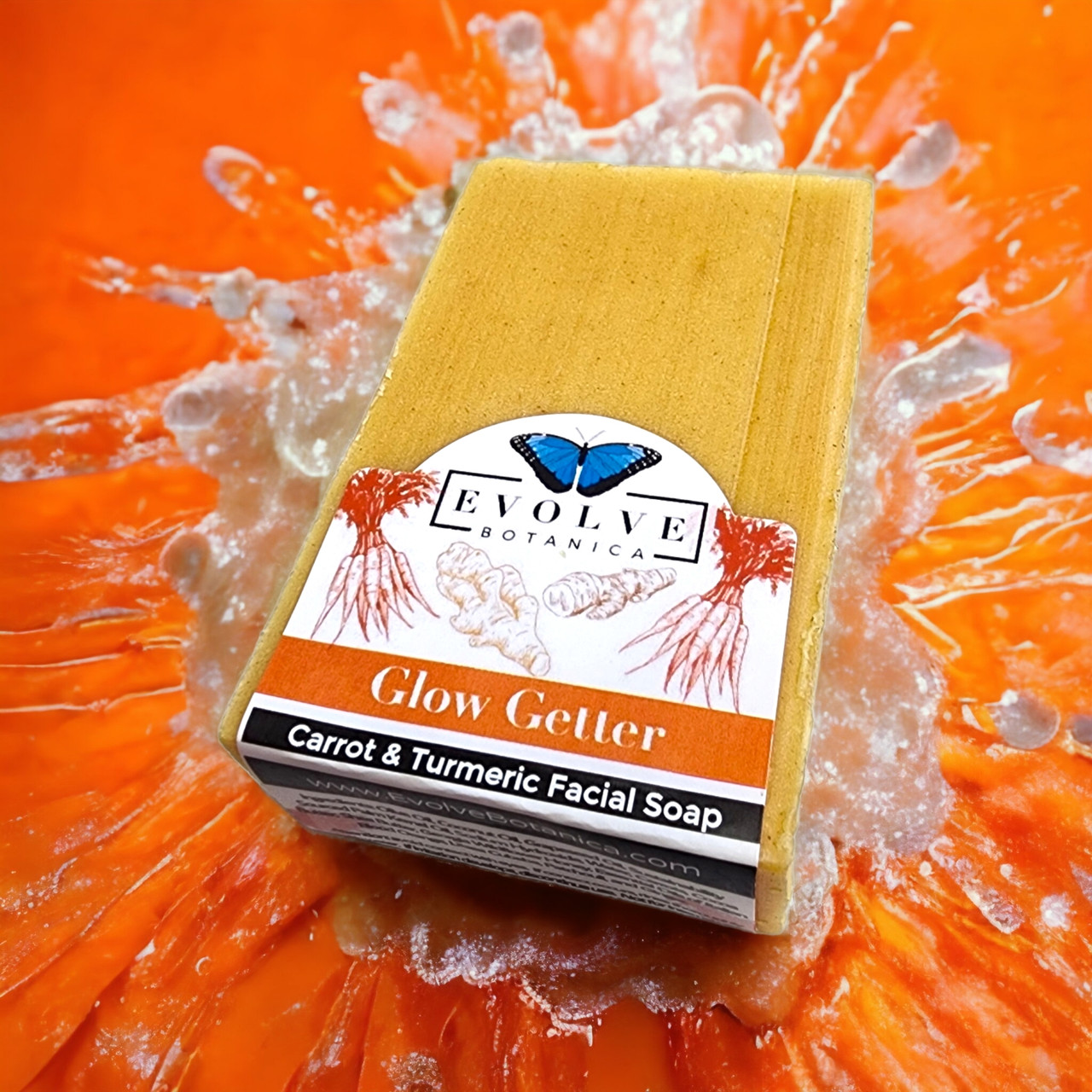 Standard Soap - Glow Getter (Carrot, Turmeric & Honey Facial Soap)-2