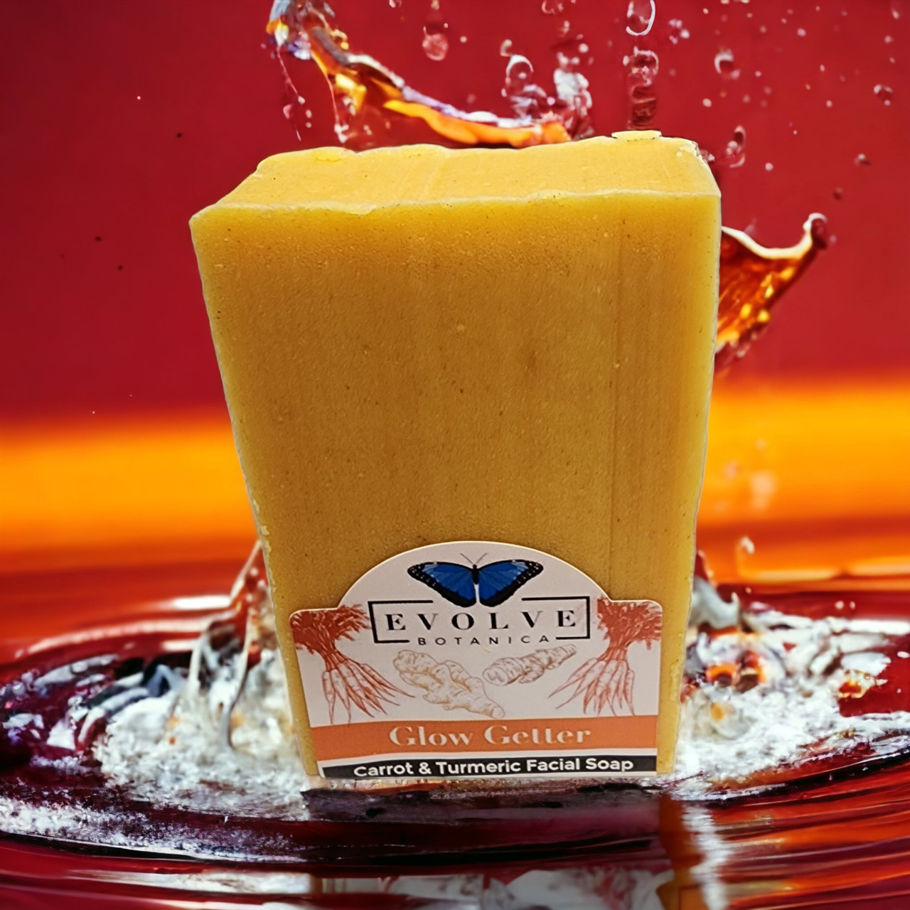 Standard Soap - Glow Getter (Carrot, Turmeric & Honey Facial Soap)-4