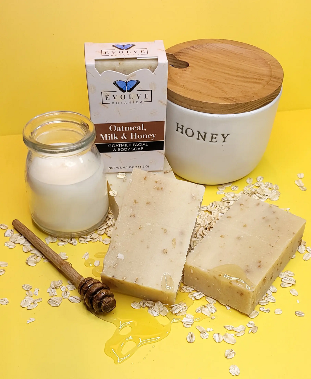 Standard Soap - Oatmeal Milk & Honey (Goatmilk Facial & Body Soap)-1